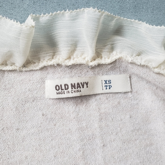 Old Navy Ruffle Collar Cardigan - Picture 4 of 4